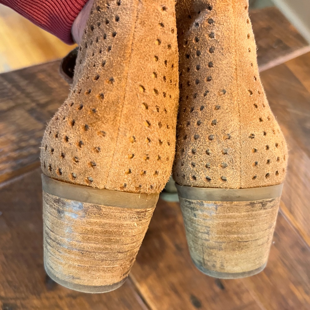 Perforated Suede Booties From Steven By Steve Mad… - image 7